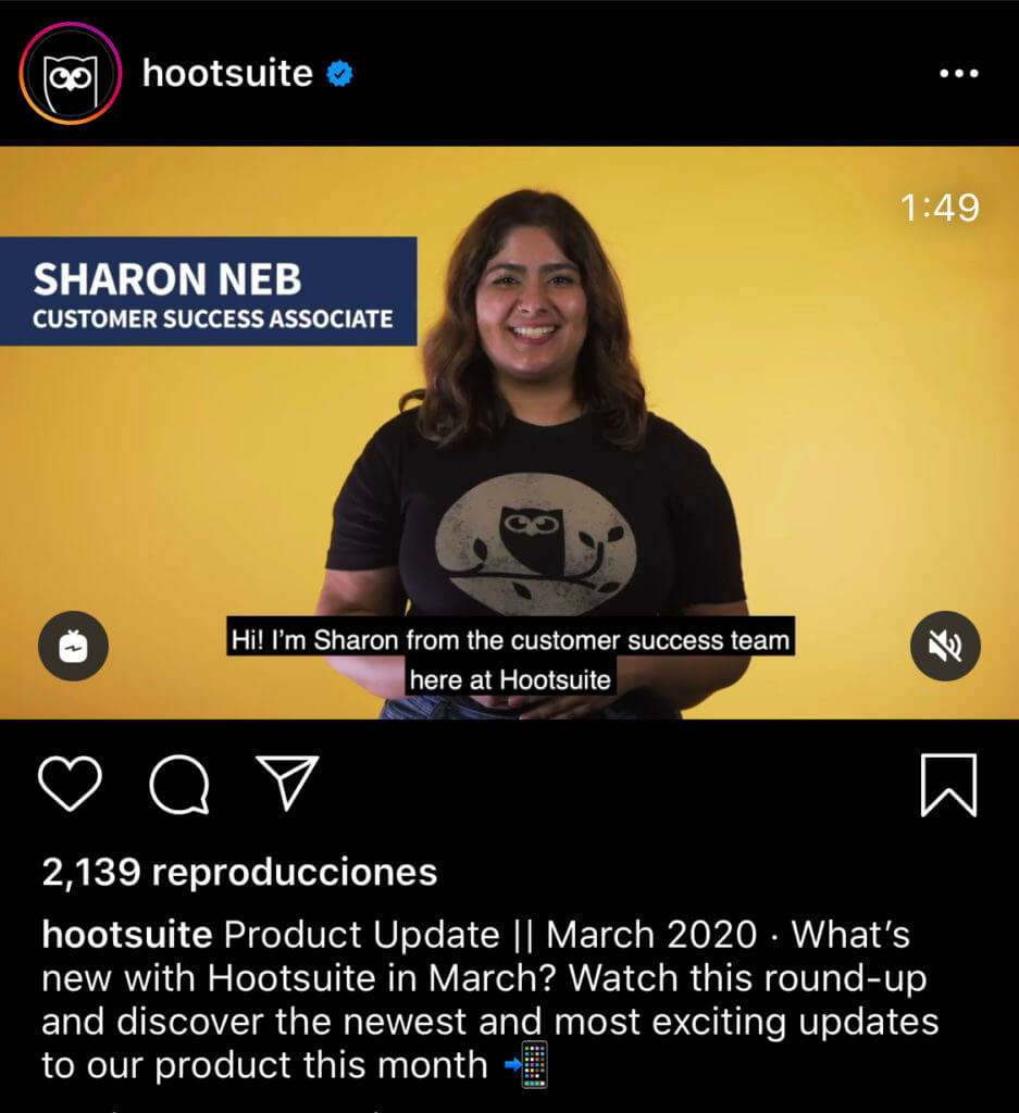 Hootsuite en Instagram